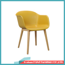 Modern Armrest Solid Wood Foot Milk Tea Shop Rest Chair